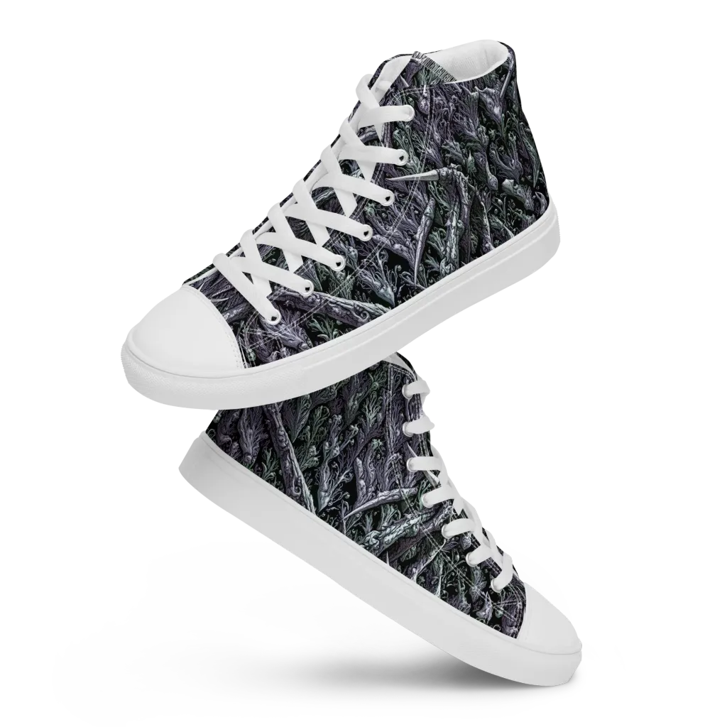 Thornbone Grove on Men's High Top Canvas Shoes — Front