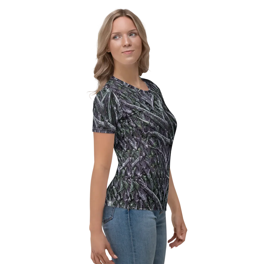 Thornbone Grove on Women's Crew Neck T-Shirt — Right