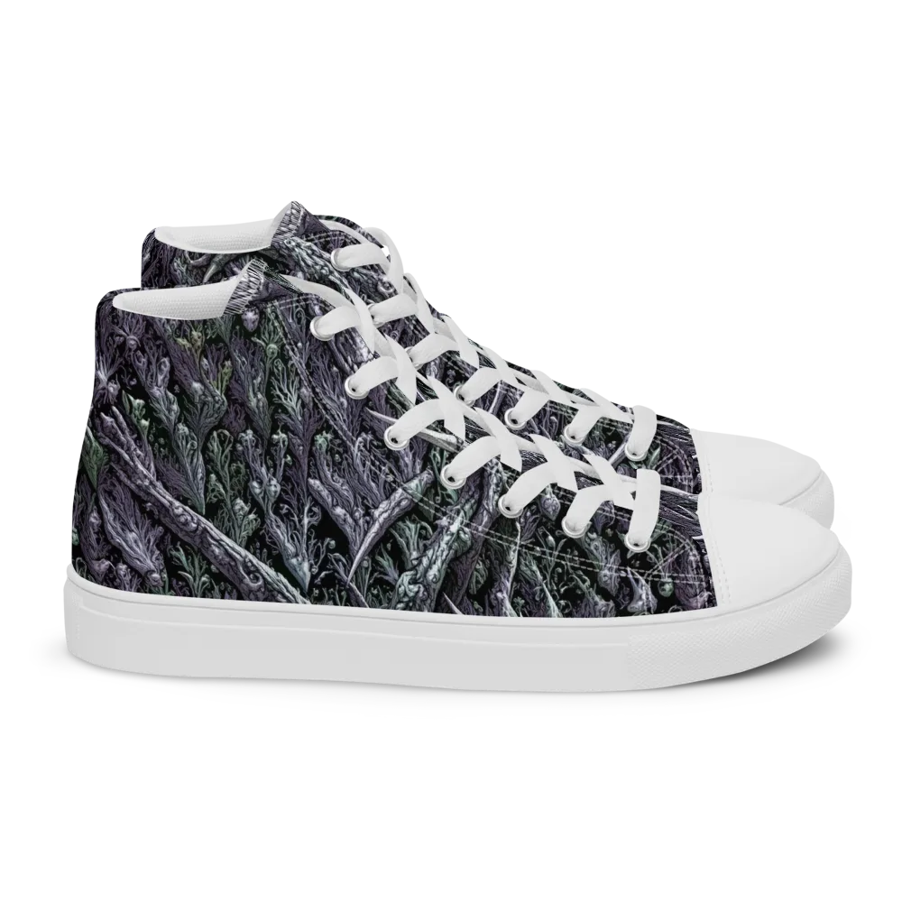 Thornbone Grove on Women's High Top Canvas Shoes — Right