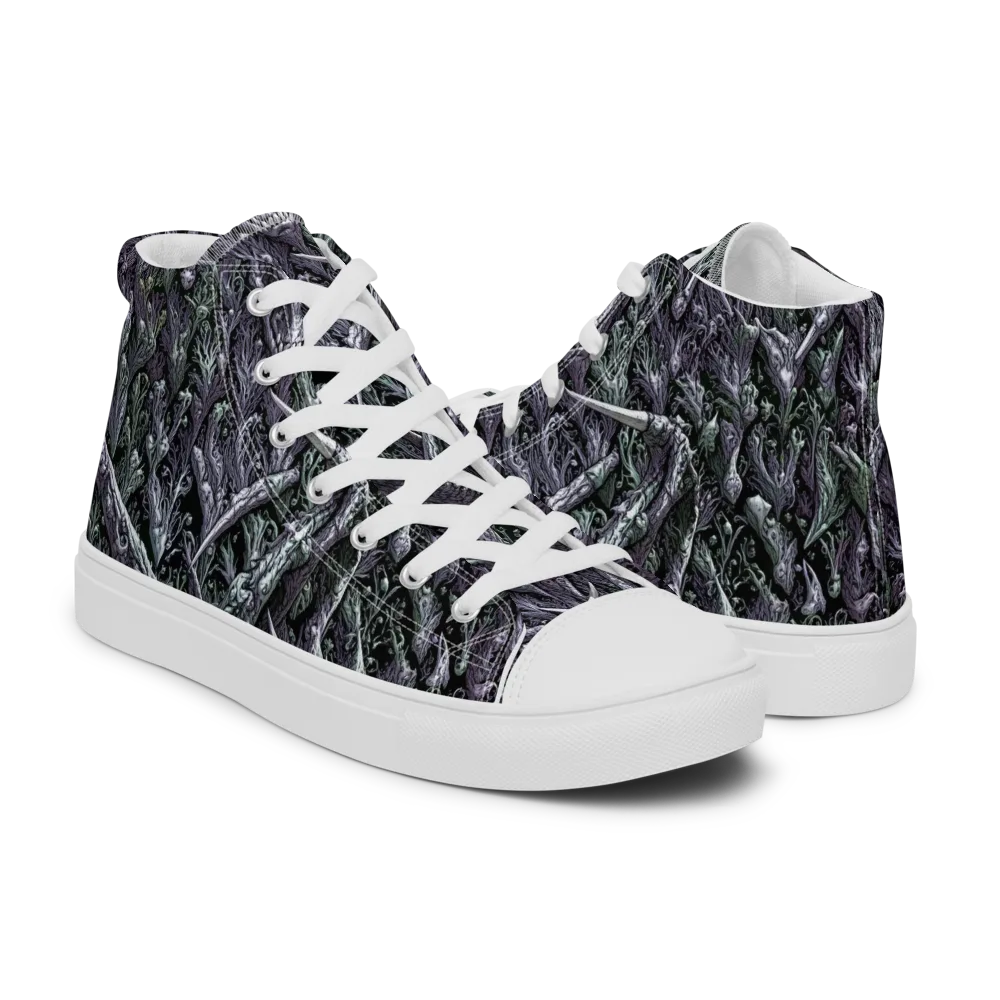 Thornbone Grove on Women's High Top Canvas Shoes — Right