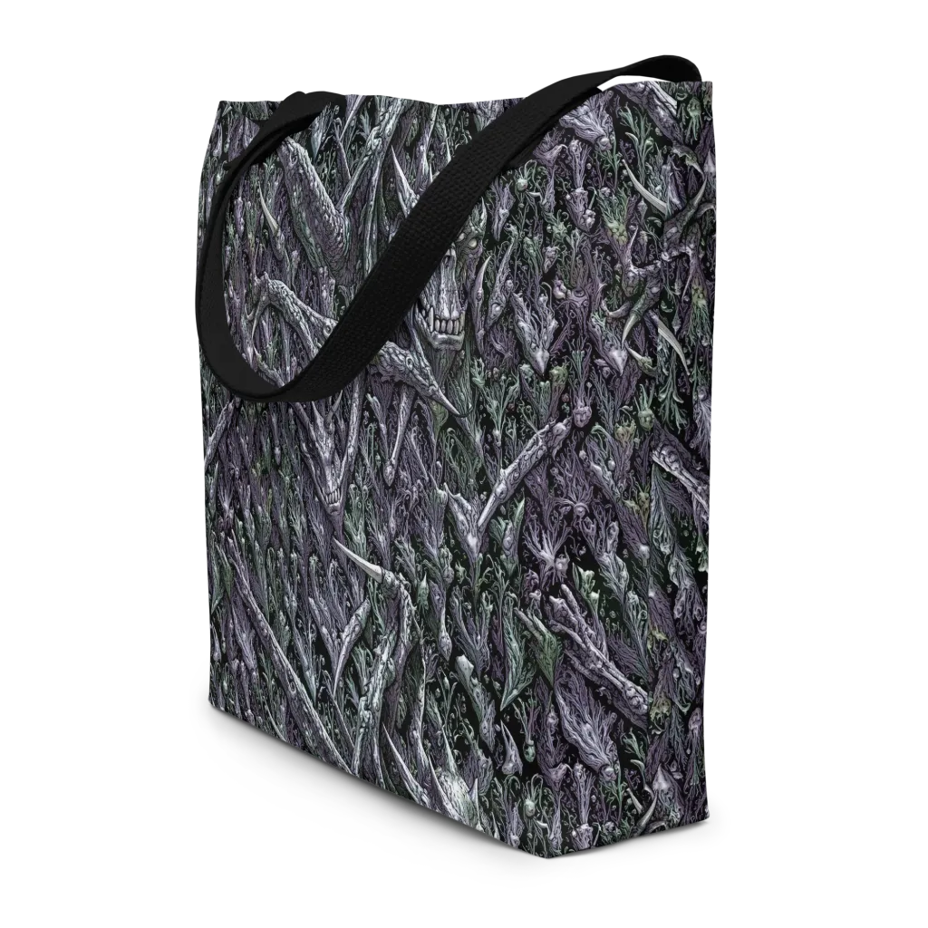 Thornbone Grove on Large Tote Bag W/ Pocket — Front