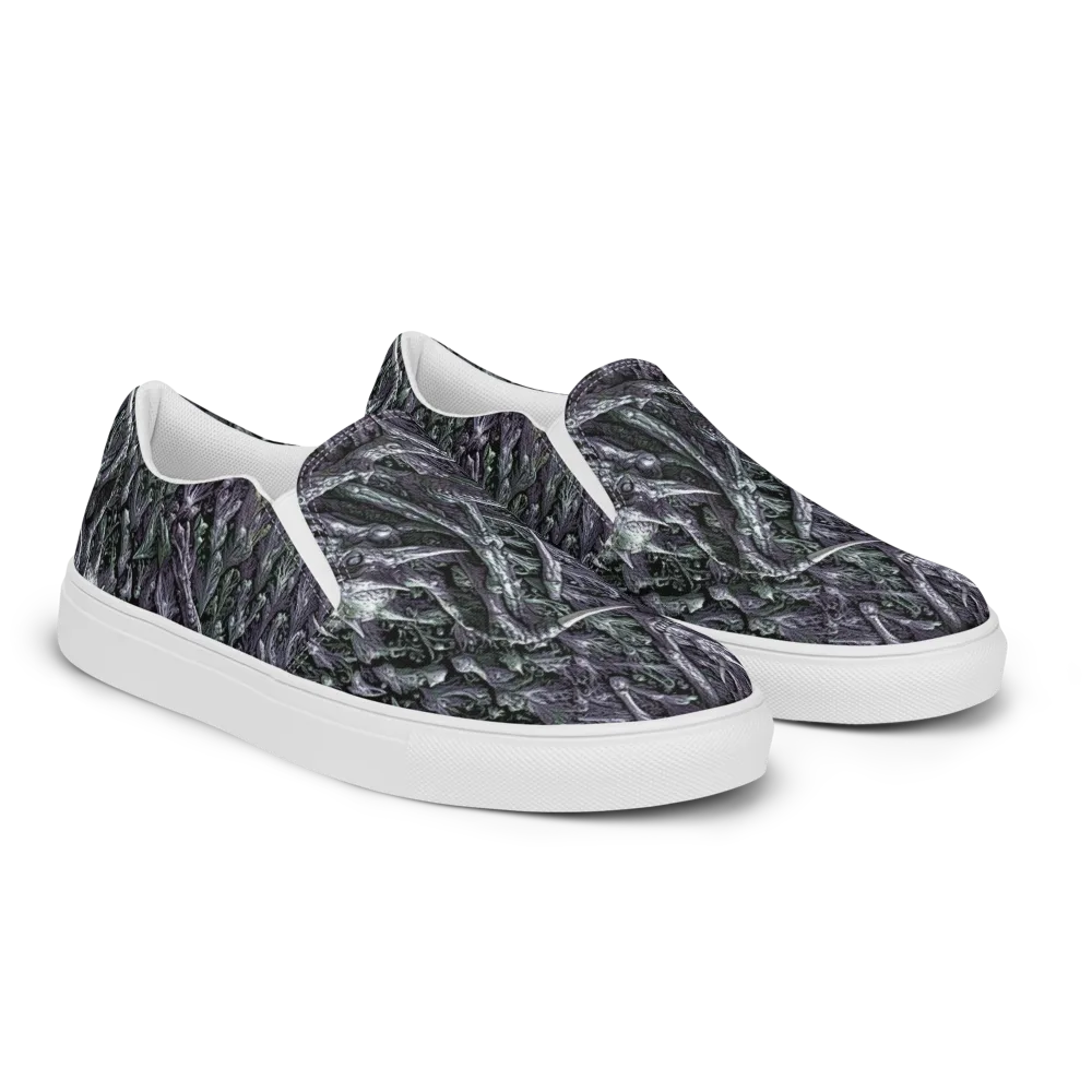 Thornbone Grove on Women's Slip-On Canvas Shoes — Right Front
