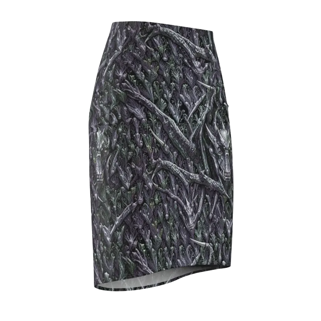 Thornbone Grove on Pencil Skirt — Front Side