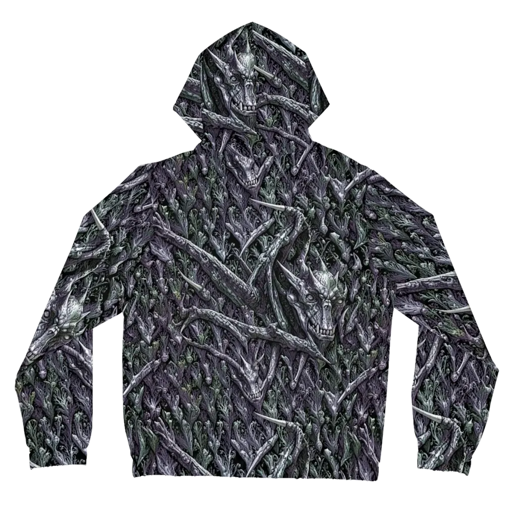 Thornbone Grove on Women's Full-Zip Hoodie — Back