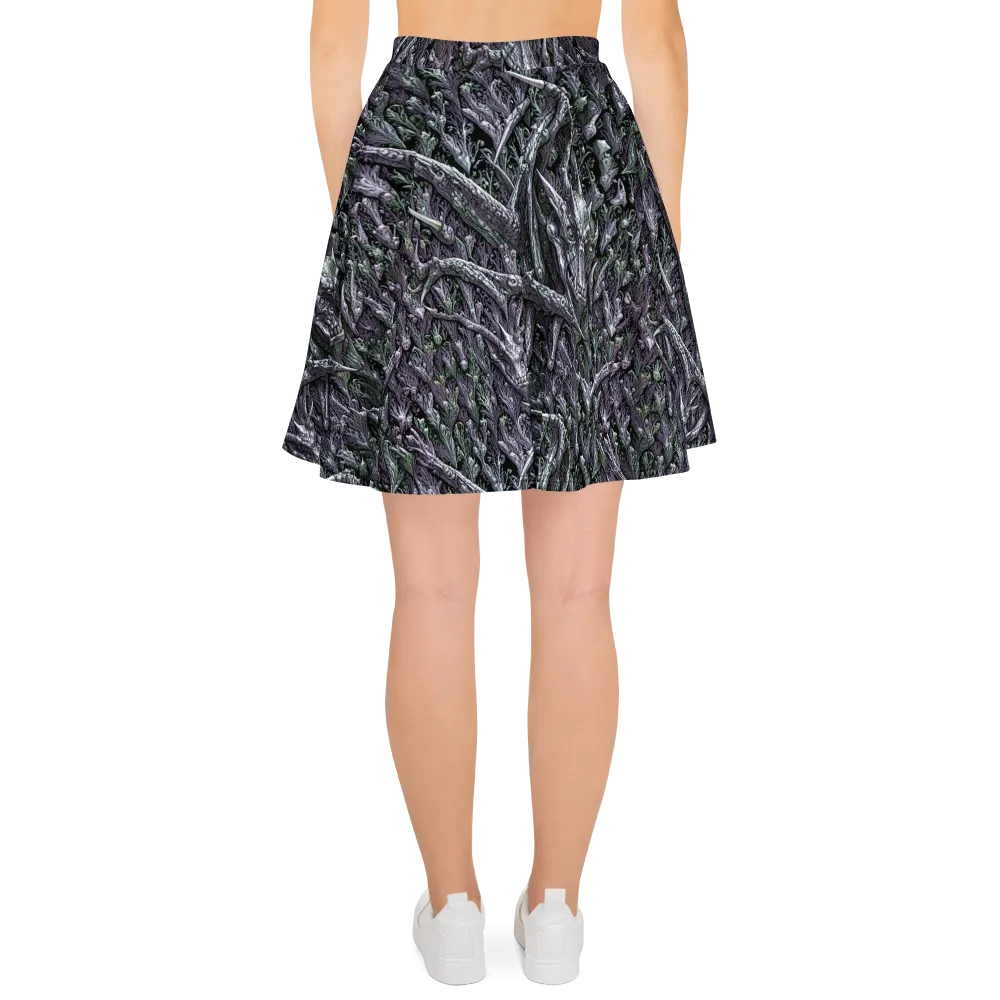 Thornbone Grove on Skater Skirt — Back