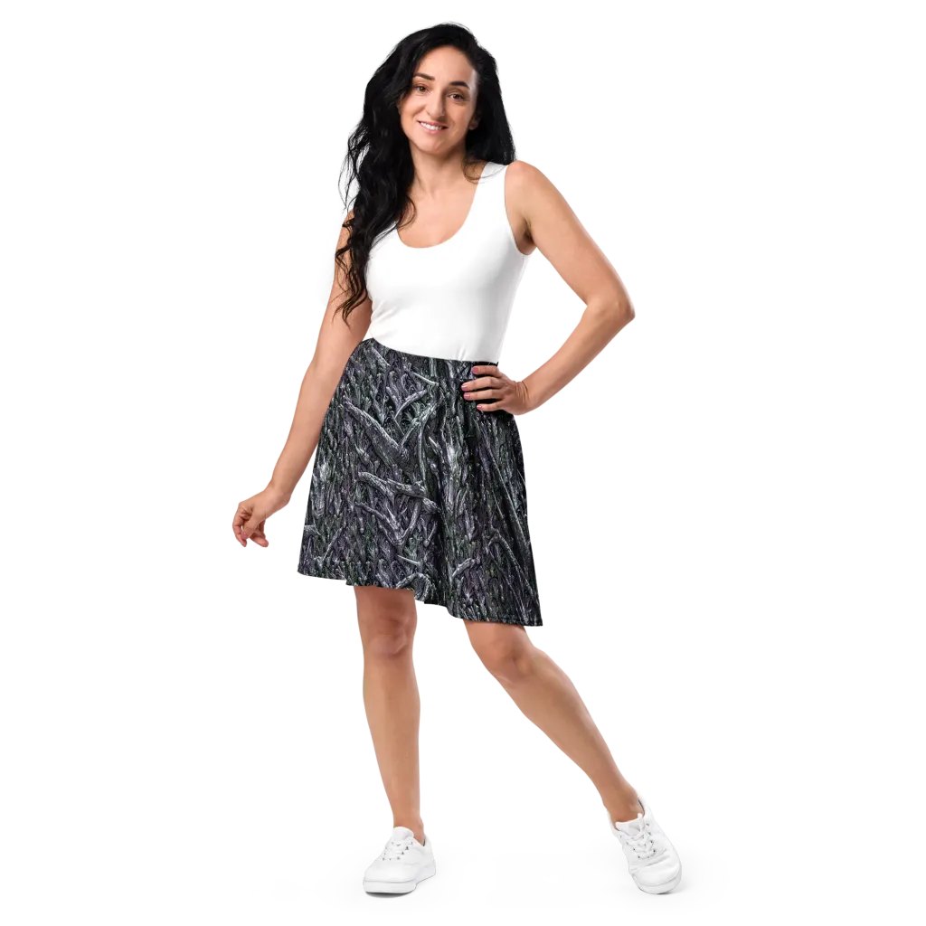 Thornbone Grove on Skater Skirt — Front