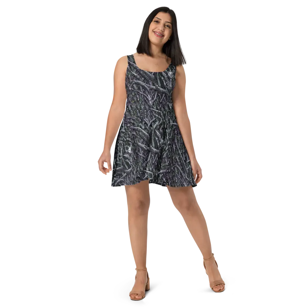 Thornbone Grove on Skater Dress — Front