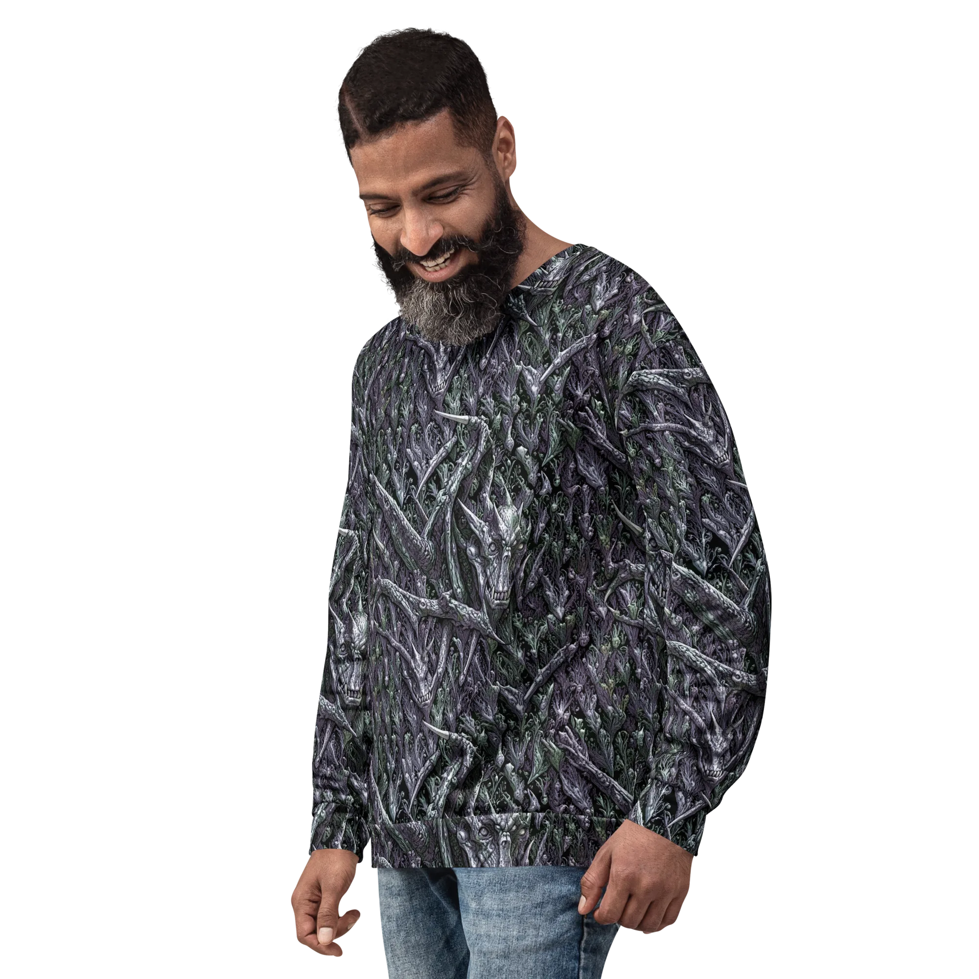Thornbone Grove on Sweatshirt — Left Front