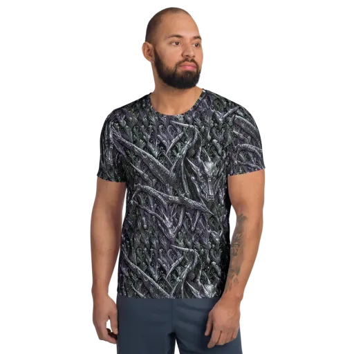 Thornbone Grove on a Men's Athletic T-Shirt