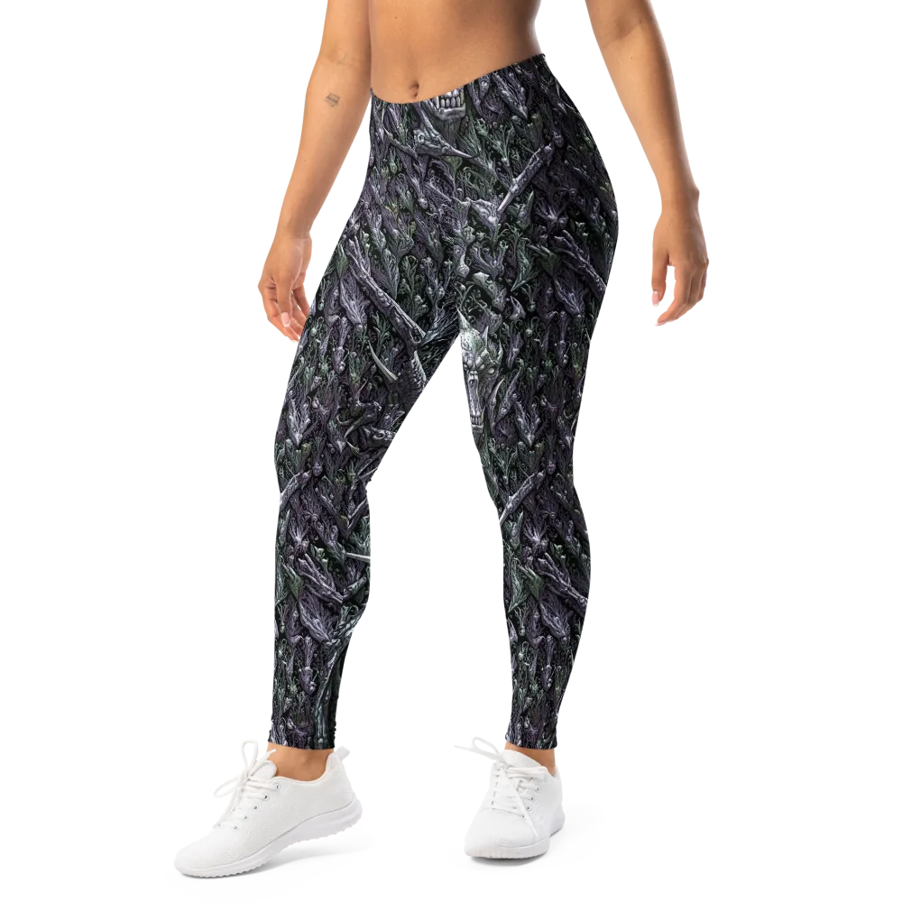 Thornbone Grove on Leggings — Left Front