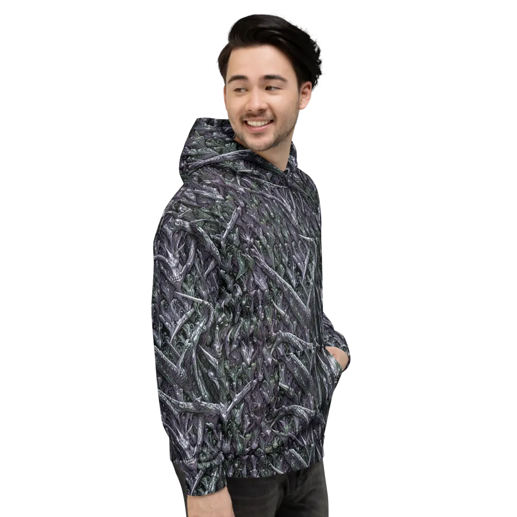 Thornbone Grove on Hoodie — Right
