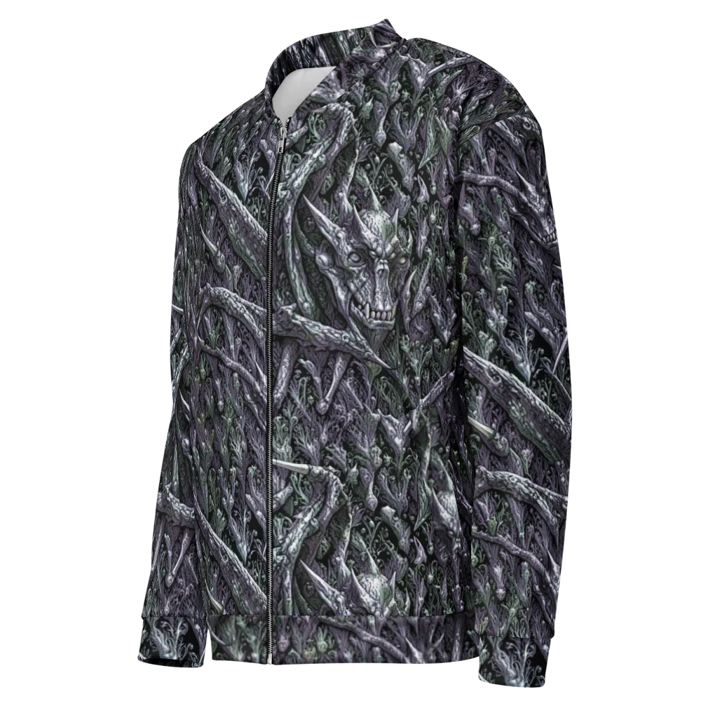 Thornbone Grove on Bomber Jacket — Left Front