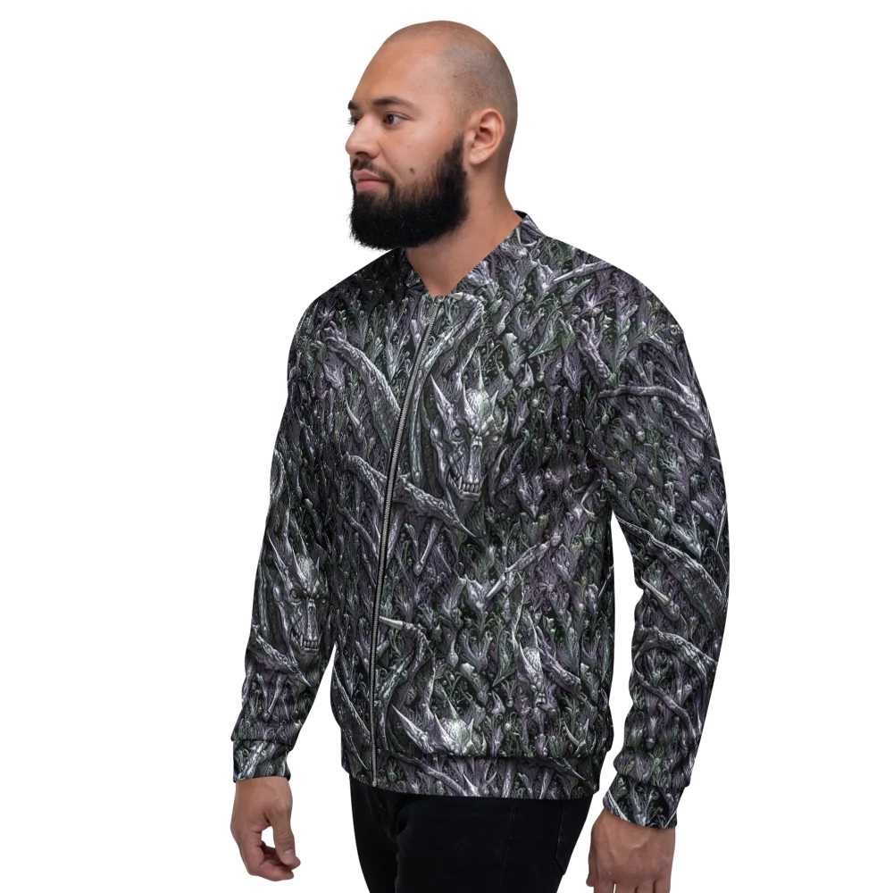 Thornbone Grove on Bomber Jacket — Left