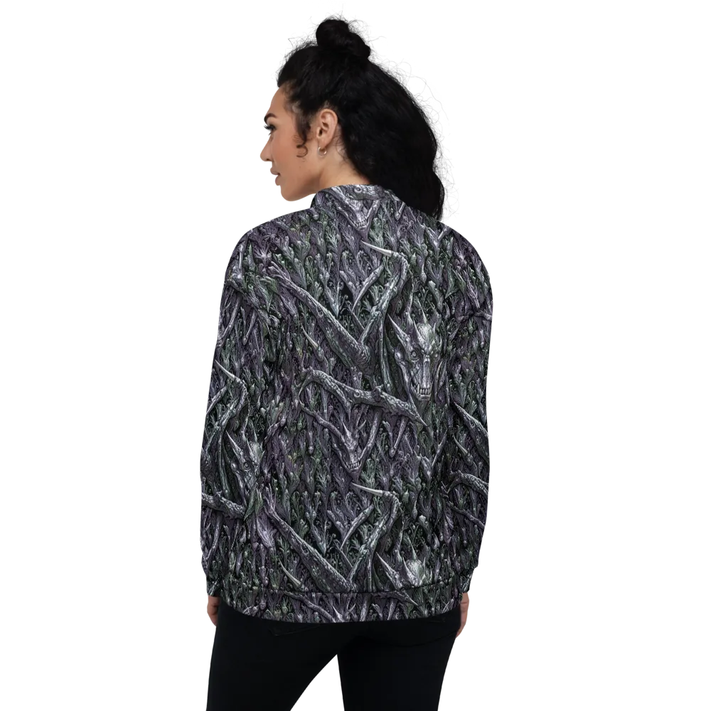 Thornbone Grove on Bomber Jacket — Back