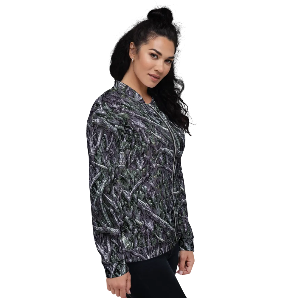 Thornbone Grove on Bomber Jacket — Right