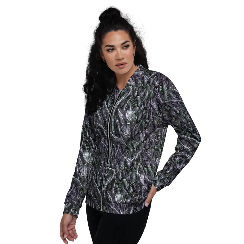 Thornbone Grove on Bomber Jacket — Left