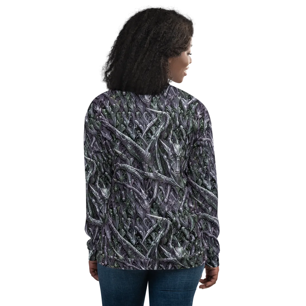 Thornbone Grove on Bomber Jacket — Back