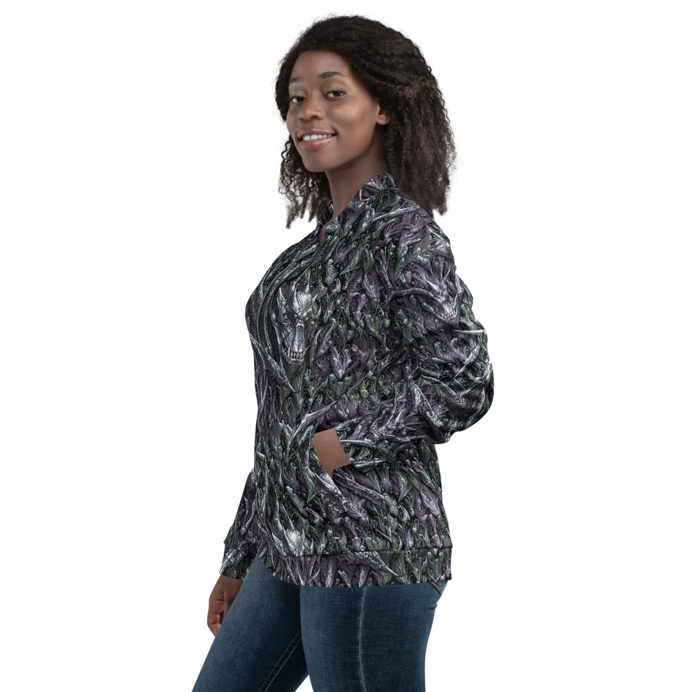 Thornbone Grove on Bomber Jacket — Left