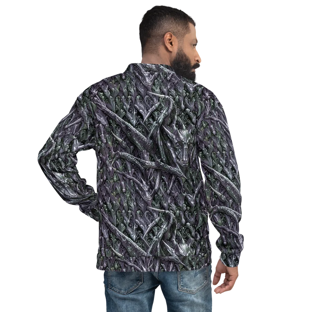 Thornbone Grove on Bomber Jacket — Back