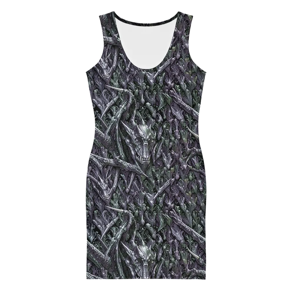 Thornbone Grove on Bodycon Dress — Front