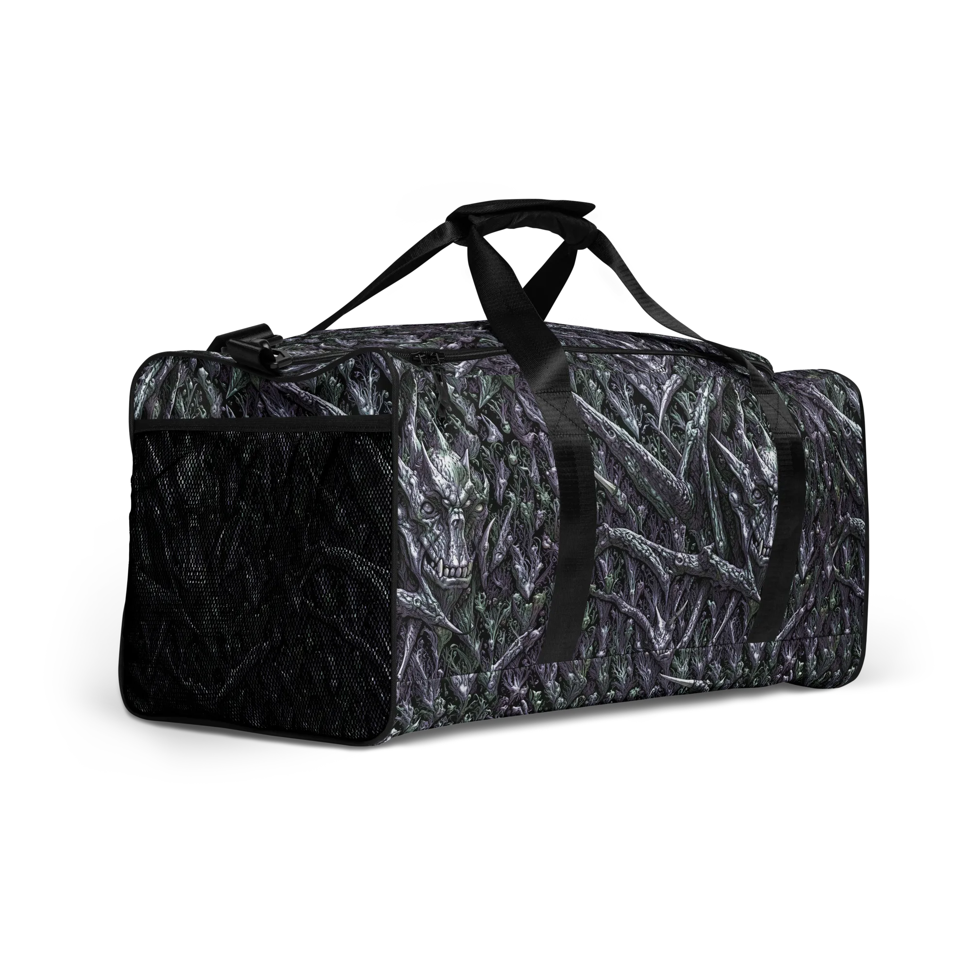 Thornbone Grove on Duffle Bag — Right Front
