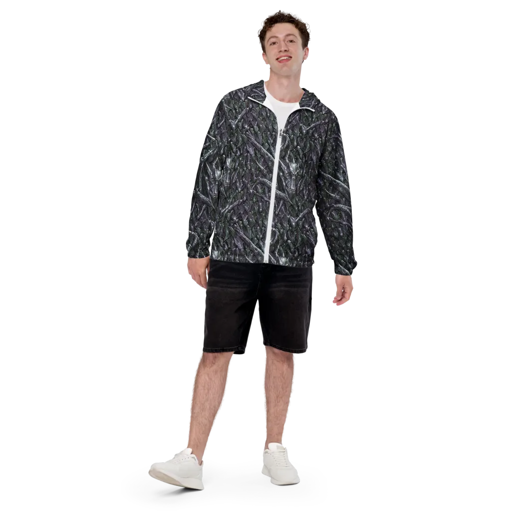 Thornbone Grove on Men's Windbreaker — Front