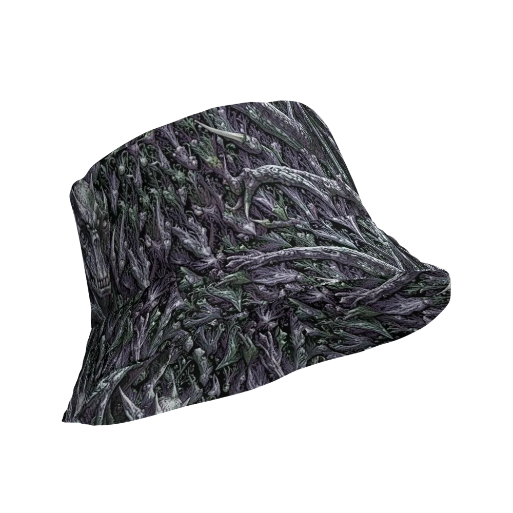 Thornbone Grove on Reversible Bucket Hat — Product details Outside