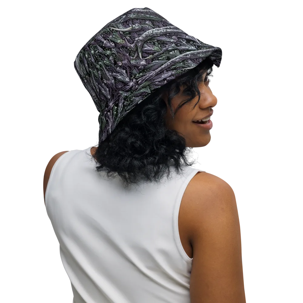 Thornbone Grove on Reversible Bucket Hat — Right Outside