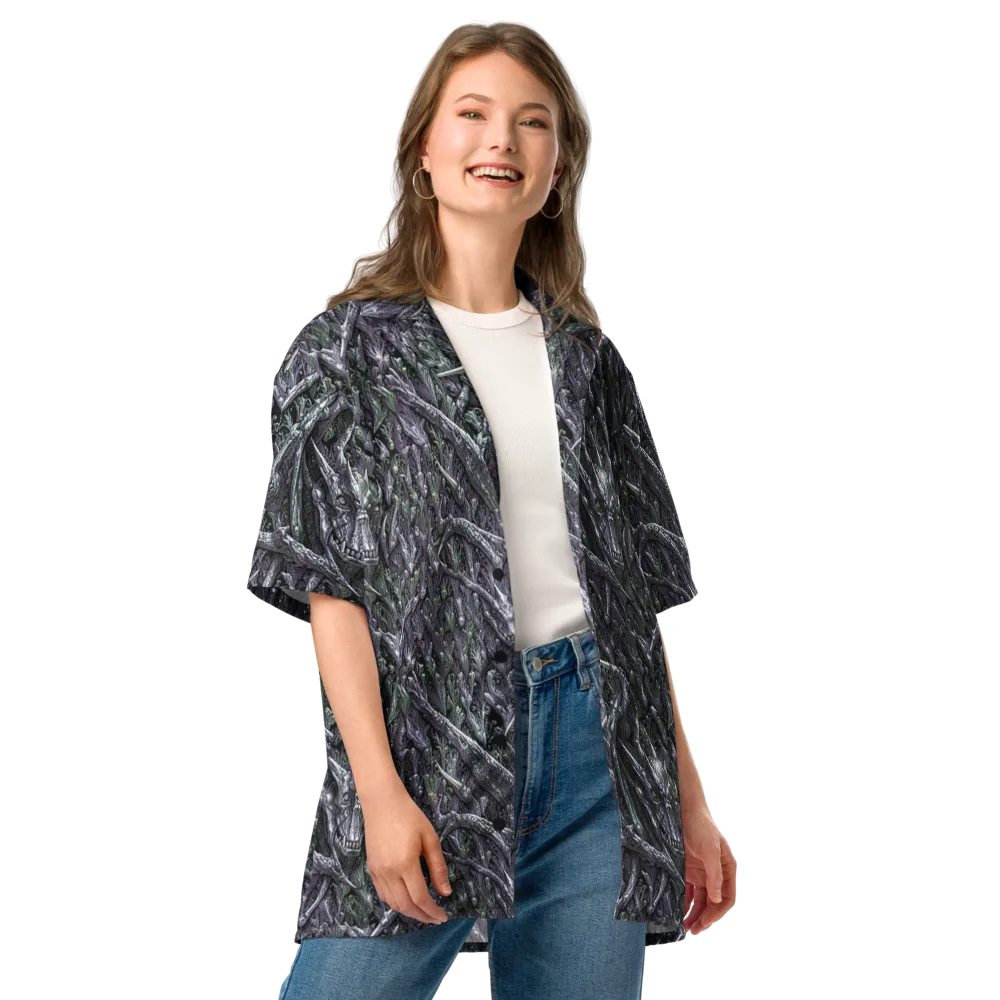Thornbone Grove on Button Shirt — Front