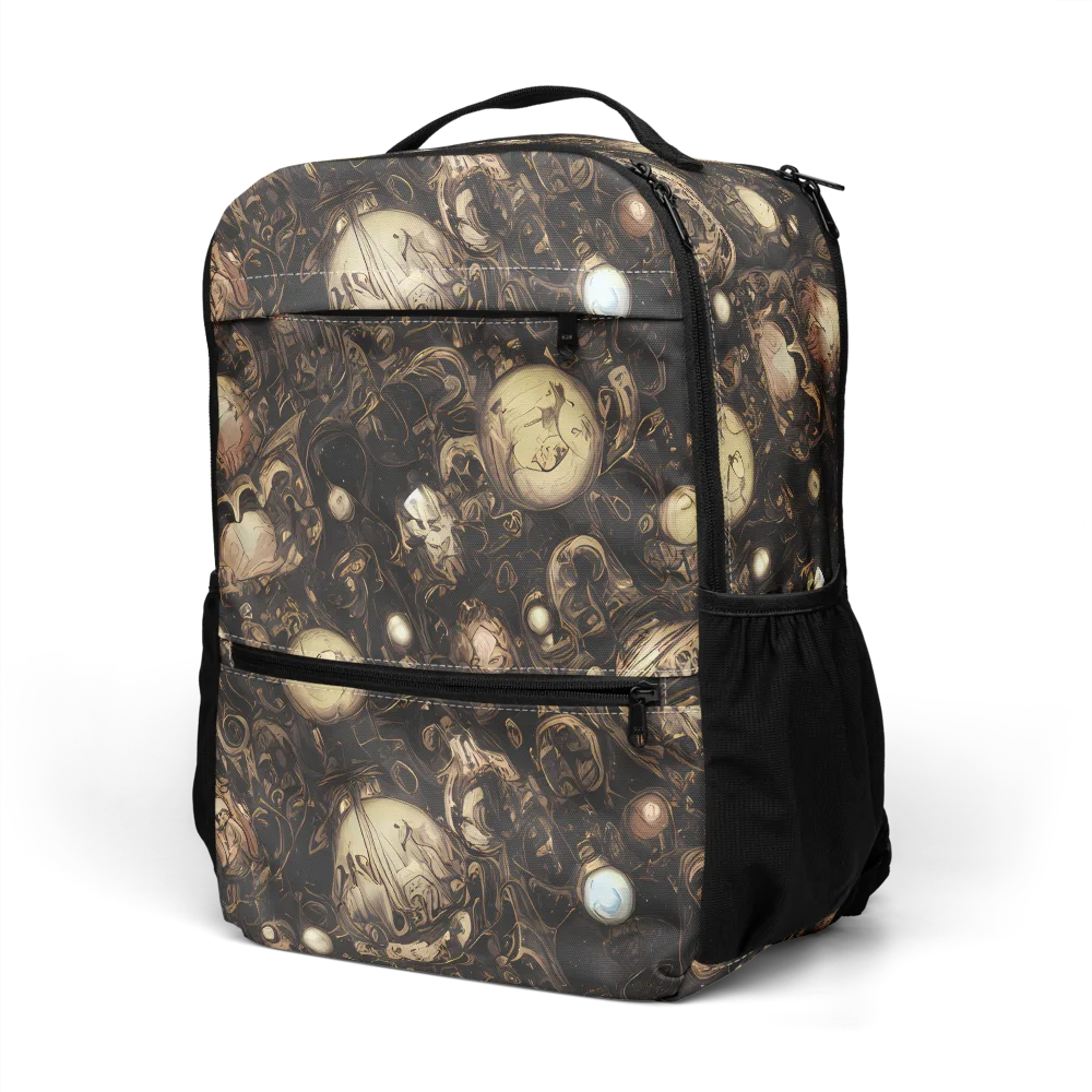 Gilded Eclipse on Utility Backpack — Left Front