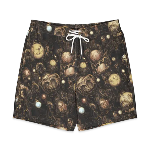 Gilded Eclipse on a Men's Board Shorts