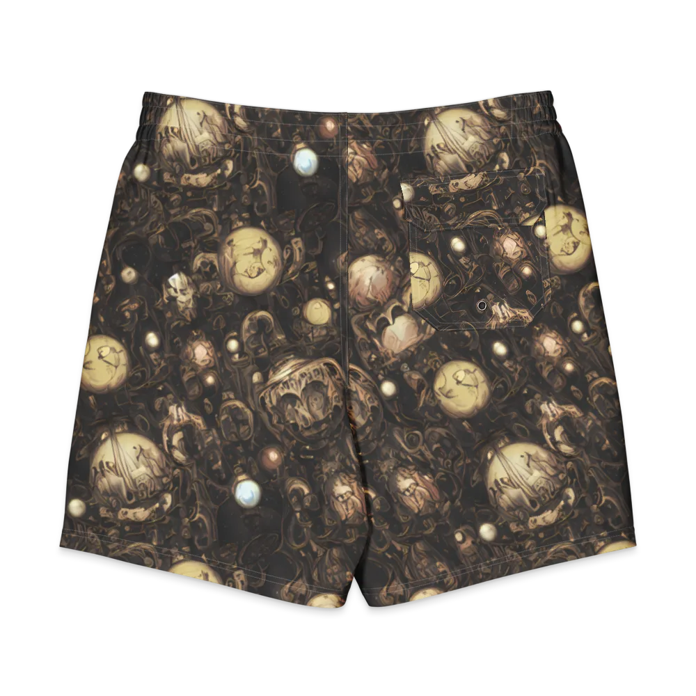 Gilded Eclipse on Men's Board Shorts — Back