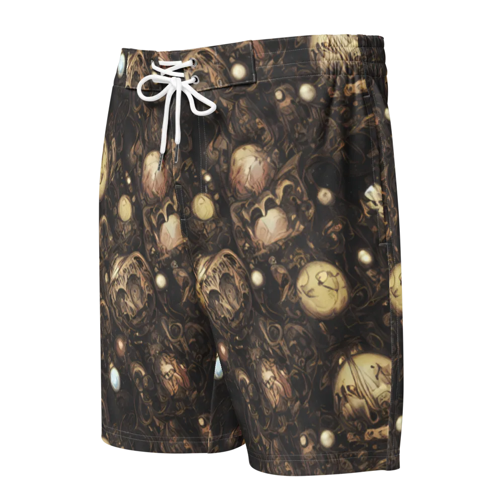 Gilded Eclipse on Men's Board Shorts — Front