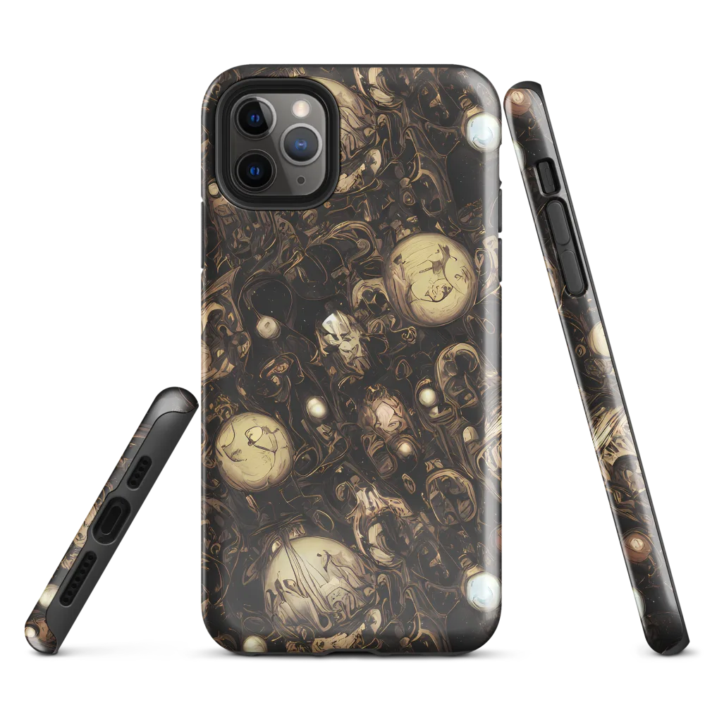 Gilded Eclipse on Tough Case for iPhone® — Front