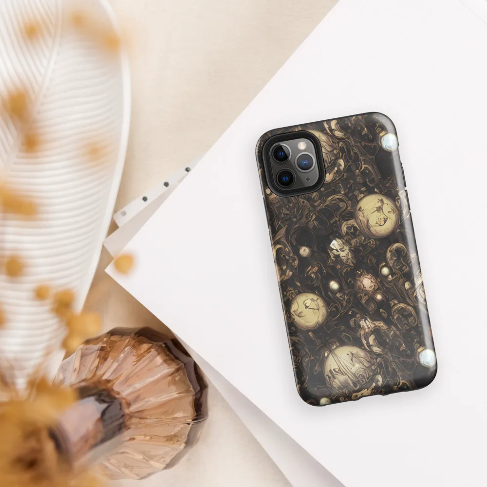 Gilded Eclipse on Tough Case for iPhone® — Front
