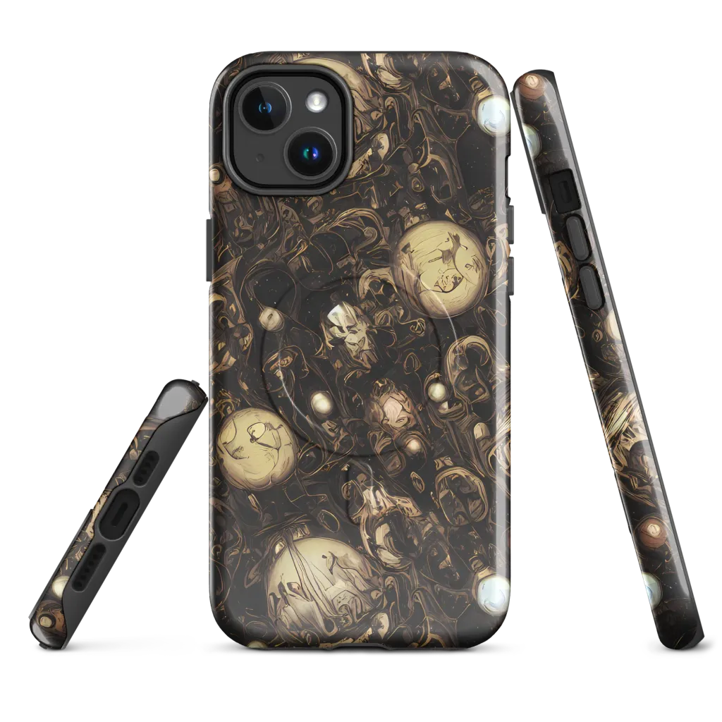 Gilded Eclipse on MagSafe Tough Case for iPhone® — Front