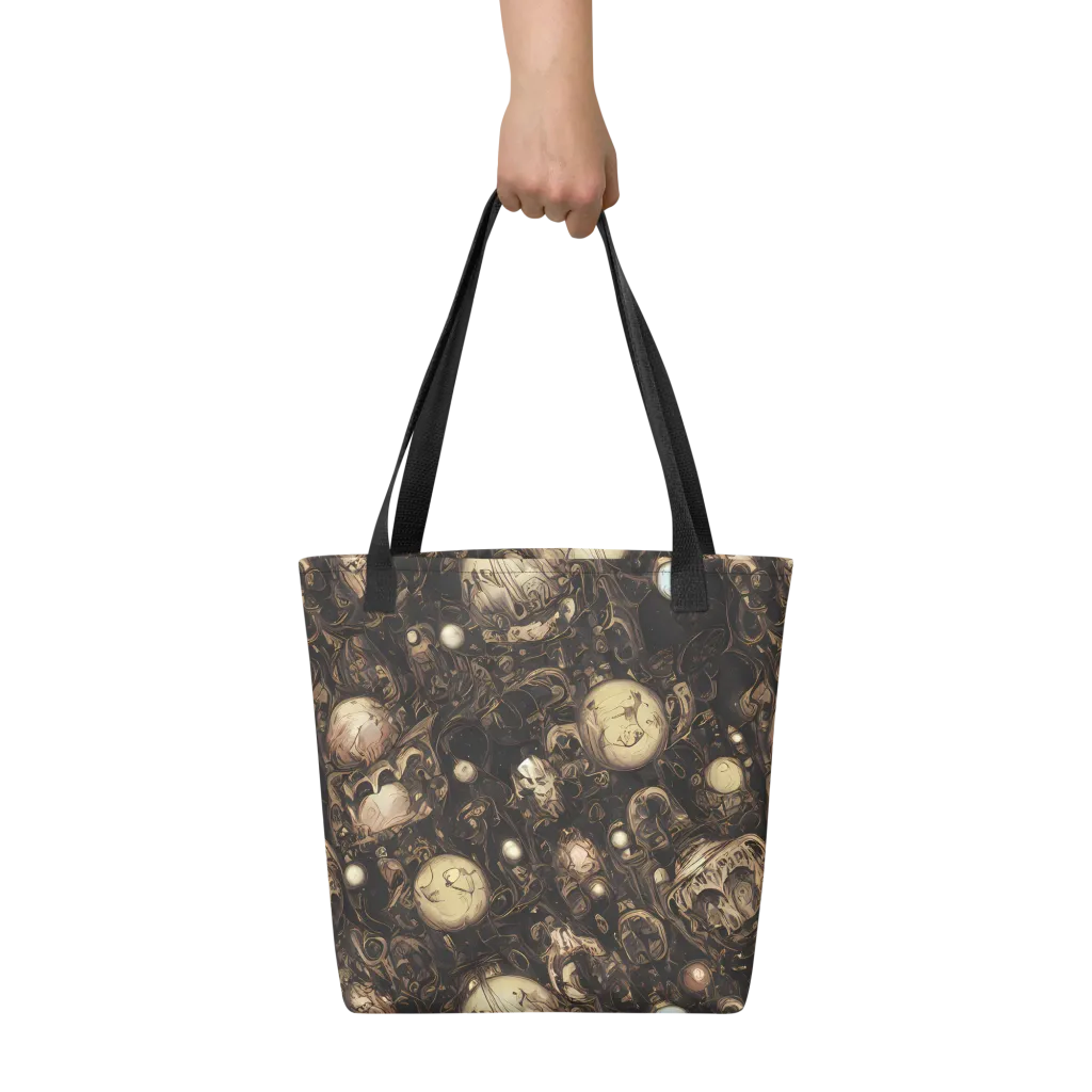 Gilded Eclipse on Tote Bag — Front
