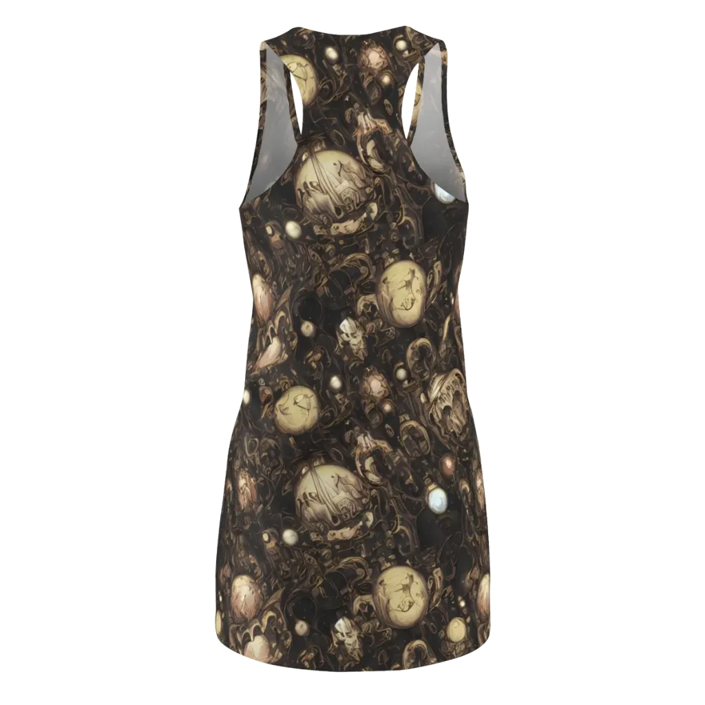 Gilded Eclipse on Racerback Dress — Back
