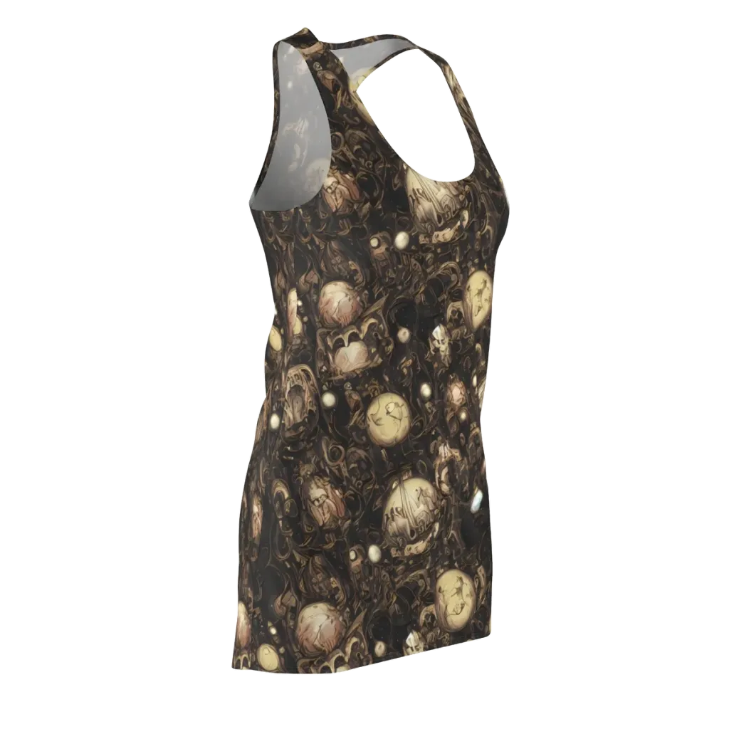 Gilded Eclipse on Racerback Dress — Front Side