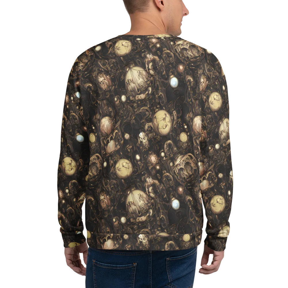 Gilded Eclipse on Sweatshirt — Back