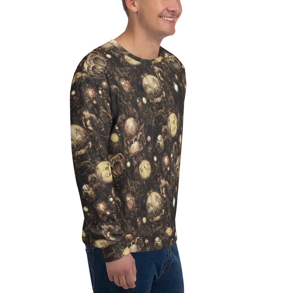 Gilded Eclipse on Sweatshirt — Right Front