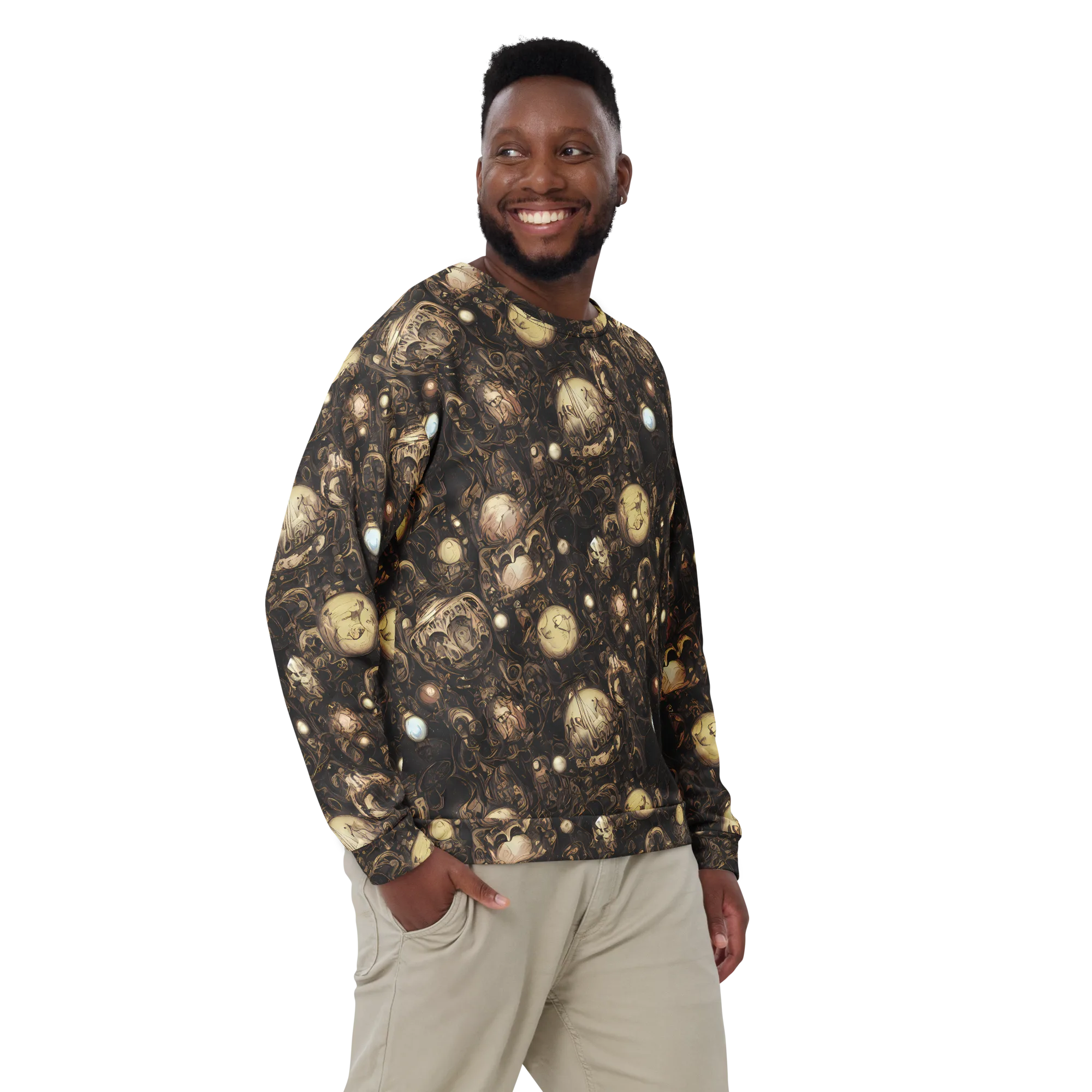 Gilded Eclipse on Sweatshirt — Front