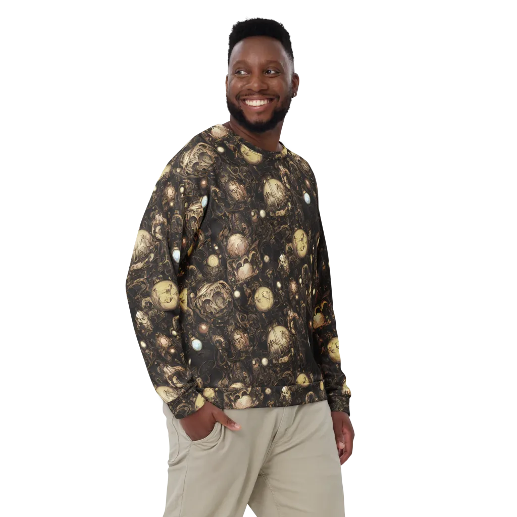 Gilded Eclipse on Sweatshirt — Front
