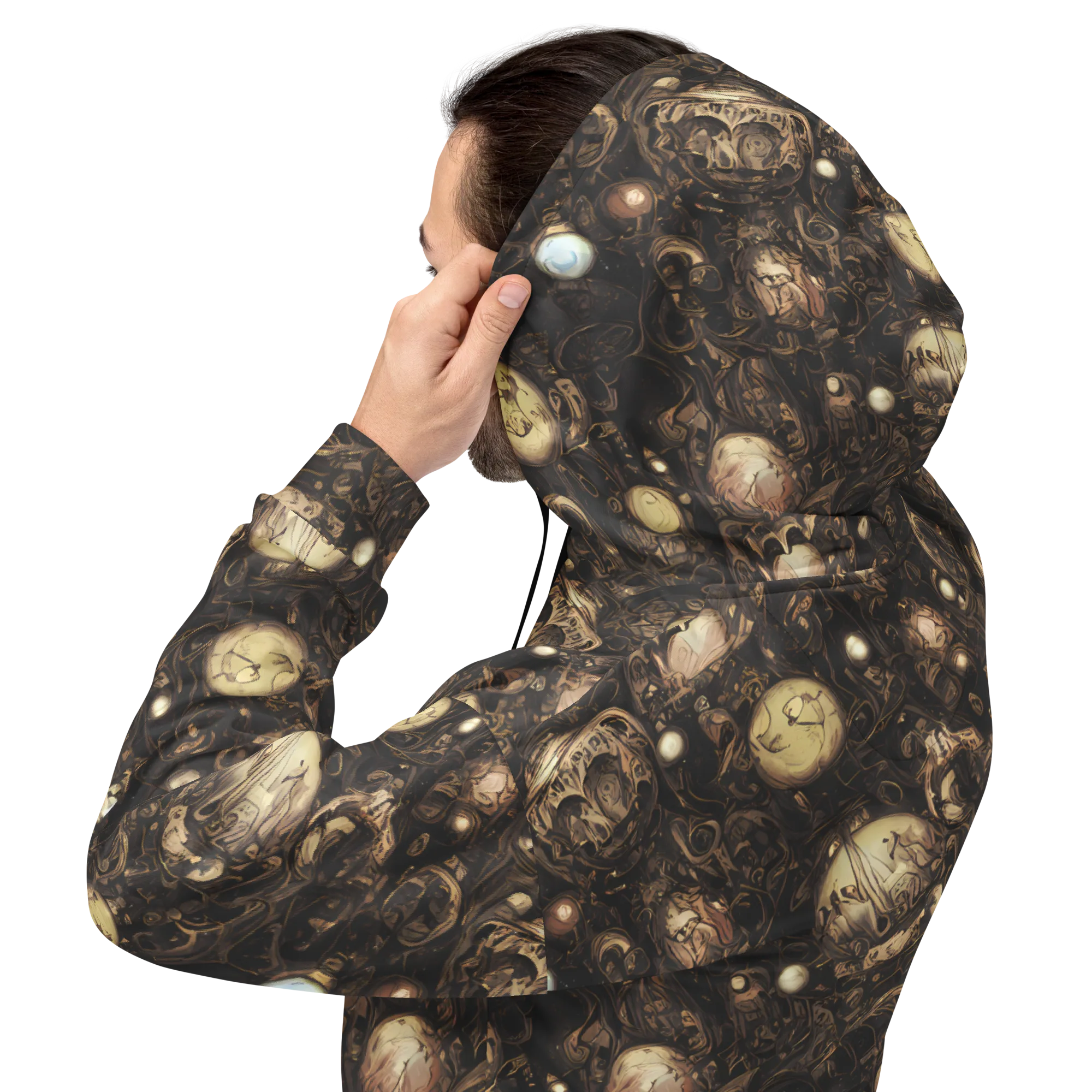 Gilded Eclipse on Hoodie — Back