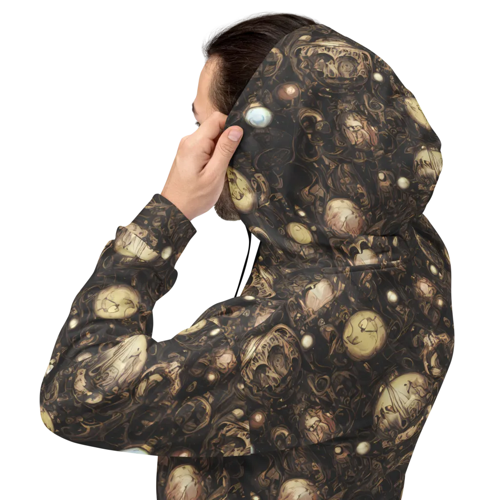 Gilded Eclipse on Hoodie — Back