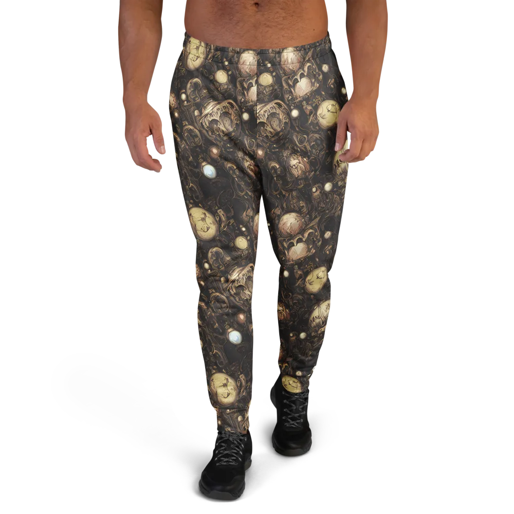Gilded Eclipse on Men's Joggers — Front