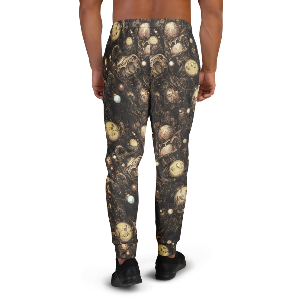 Gilded Eclipse on Men's Joggers — Back