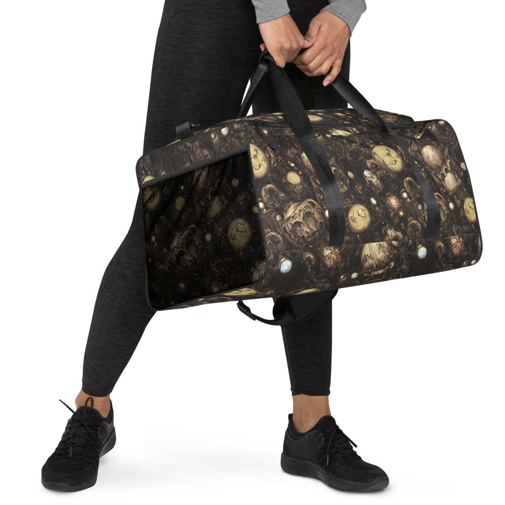 Gilded Eclipse on Duffle Bag — Right Front