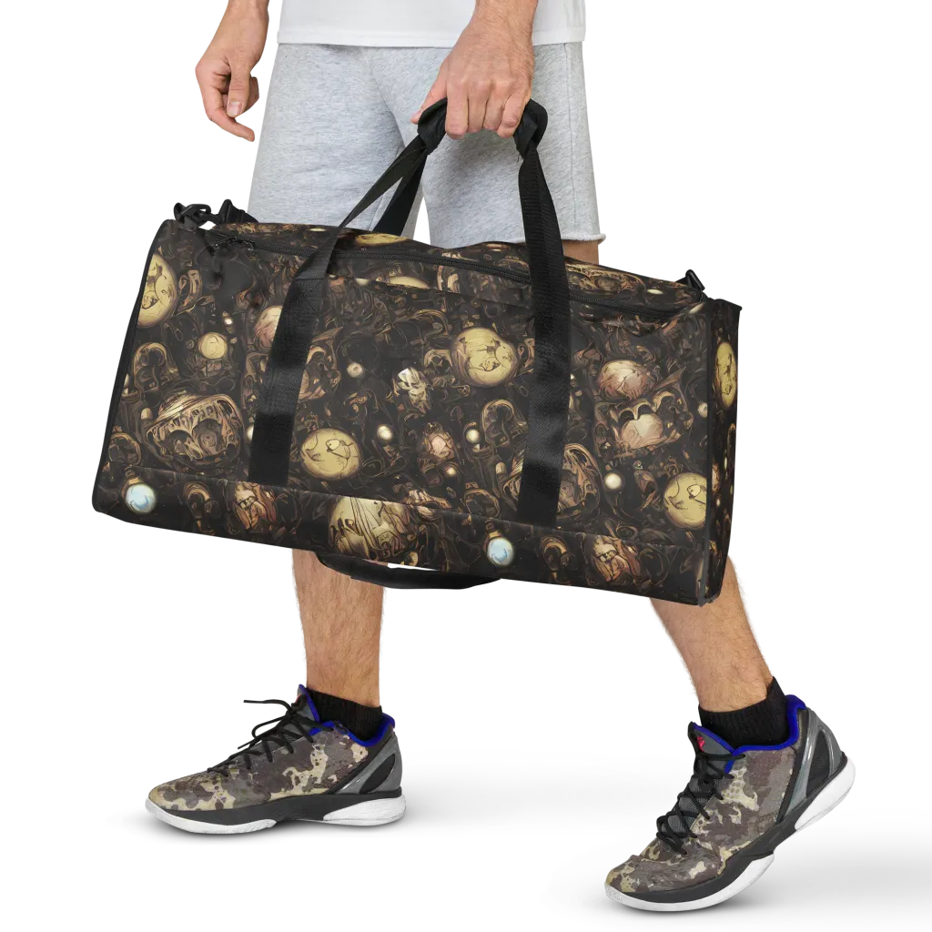 Gilded Eclipse on Duffle Bag — Front