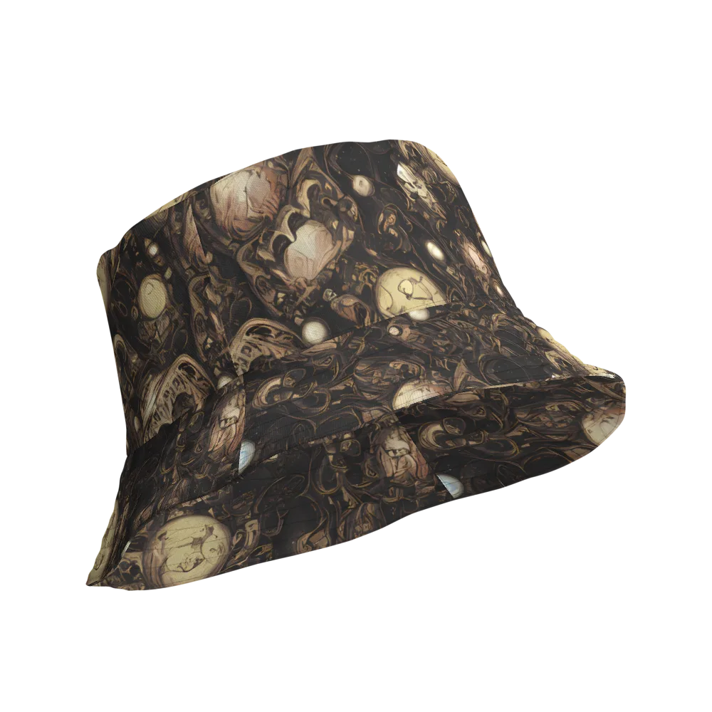 Gilded Eclipse on Reversible Bucket Hat — Product details Outside